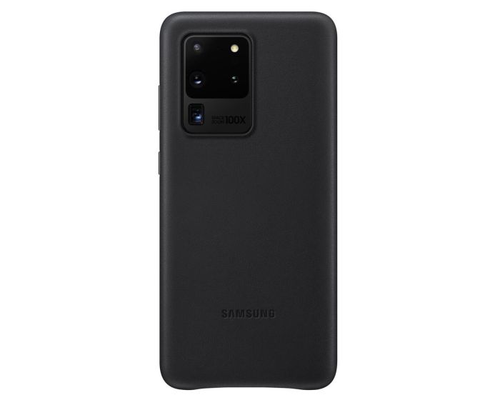 Samsung Leather Cover (EF-VG988LBEGEU) Δερμάτινη Θήκη Black (Samsung Galaxy S20 Ultra)