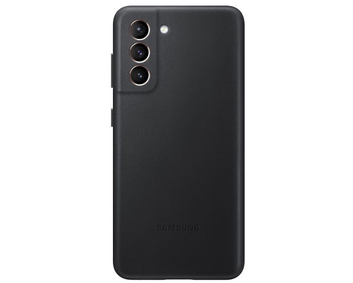 Samsung Leather Cover (EF-VG991LBEGWW) Δερμάτινη Θήκη Black (Samsung Galaxy S21 5G)