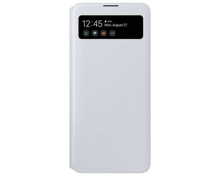 Samsung S-View Standing Cover Case (EF-EA715PWEGEU) White (Samsung Galaxy A71)