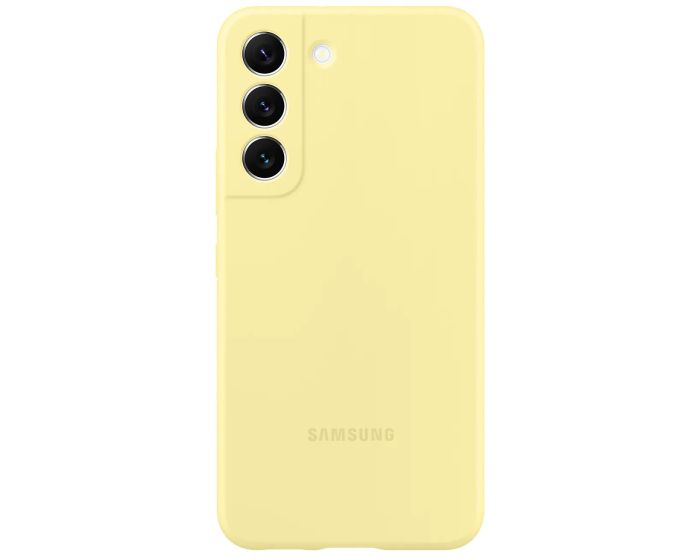Samsung Silicone Case (EF-PS906TYEGWW) Θήκη Σιλικόνης Yellow (Samsung Galaxy S22 Plus 5G)