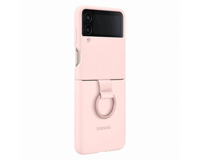 Samsung Silicone Ring Cover Case (EF-PF721TPEGWW) Θήκη Σιλικόνης Pink (Samsung Galaxy Z Flip4)