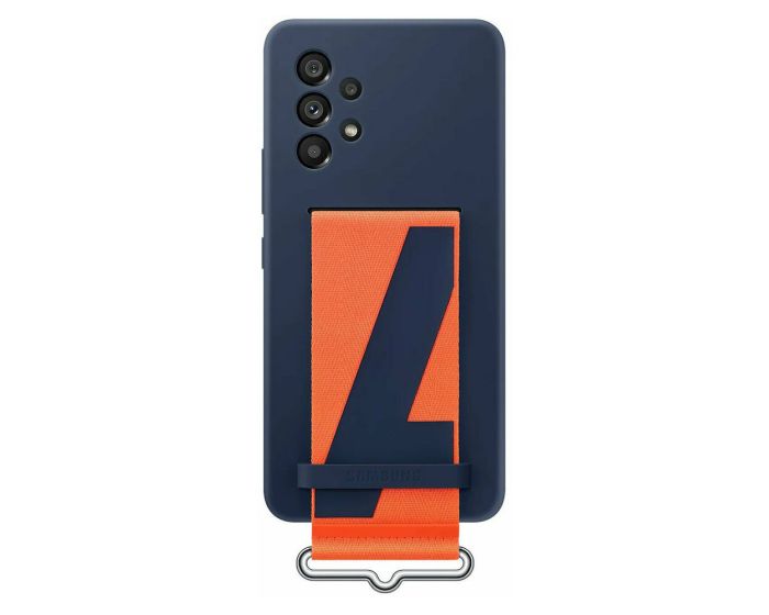 Samsung Silicone Strap Case (EF-GA536TNEGWW) Θήκη Σιλικόνης Navy (Samsung Galaxy A53 5G)