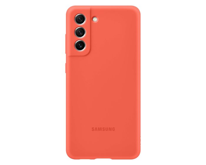 Samsung Silicone Case (EF-PG990TPEGWW) Θήκη Σιλικόνης Coral (Samsung Galaxy S21 FE 5G)