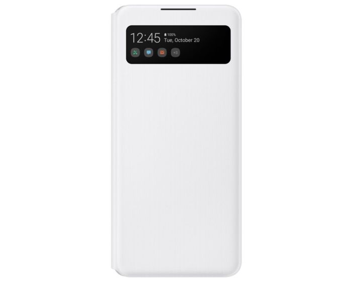 Samsung S-View Standing Cover Case (EF-EA426PWEGEE) White (Samsung Galaxy A42 5G)