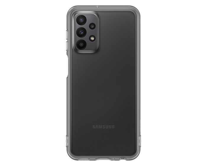 Samsung Soft Clear Cover (EF-QA235TBEGWW) Θήκη Σιλικόνης Black (Samsung Galaxy A23 4G / 5G)