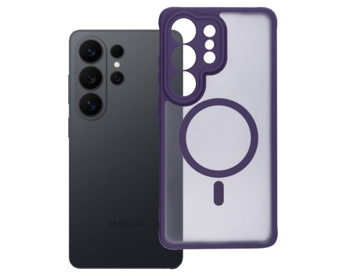 Full Matte Mag Cover MagSafe Hybrid Case Purple (Samsung Galaxy S26 Ultra) - MT83225