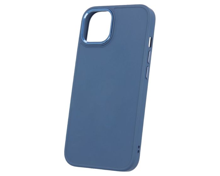 Satin Case with Camera Frame Dark Blue (iPhone 16 Plus)
