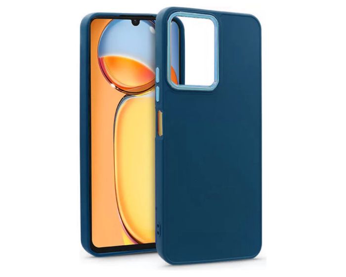 Satin Case with Camera Frame Dark Blue (Xiaomi Redmi 13C / Poco C65 / 13C 5G)