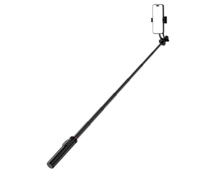 Wozinsky Selfie Stick WC1Y2S 1.3m Bluetooth Wireless Tripod / Selfie Stick για Κινητά - Black - MT83085