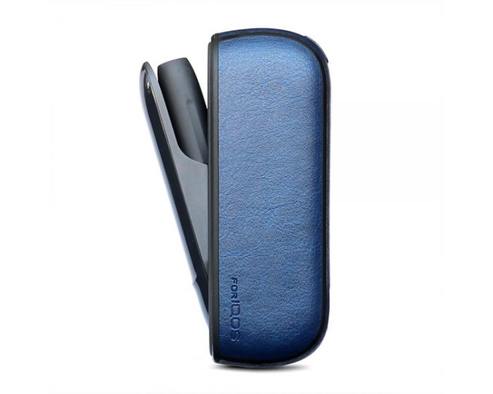 Senso PU Leather Case Θήκη για Αποθήκευση και Μεταφορά του IQOS 3.0 - Blue