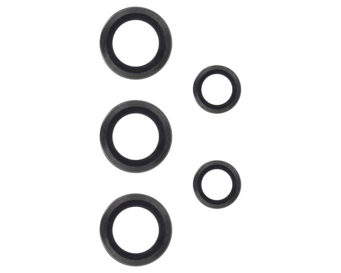 Camera Lens Tempered Glass Film Prοtector Black (Samsung Galaxy S25 Ultra)