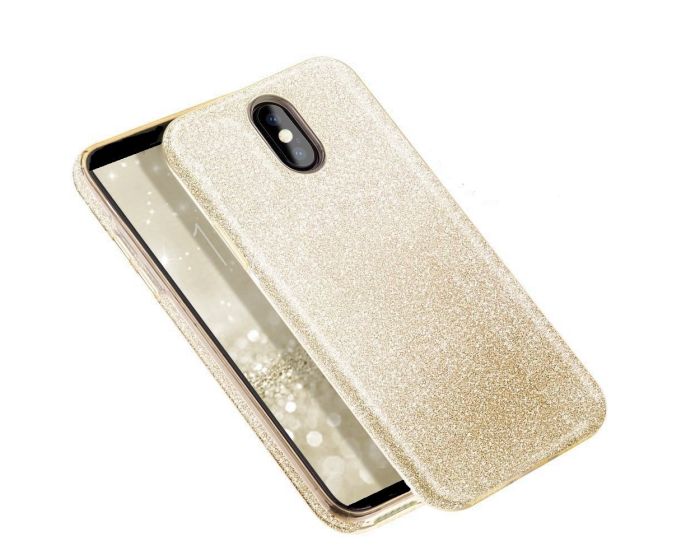 Forcell Glitter Shine Glitter Cover Hard Case Gold (Xiaomi Redmi 5 Plus)