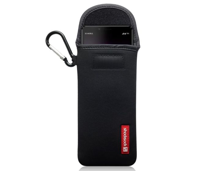 Shocksock Θήκη - Πουγκί Pull up Case (121-005-045) Μαύρο (Sony Xperia 10 II)