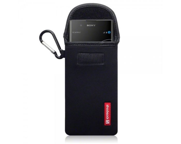 Shocksock Θήκη - Πουγκί Pull up Case (121-005-032) Μαύρο (Sony Xperia XA1 Plus)