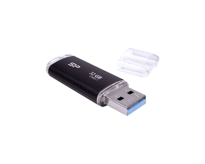 Silicon Power Blaze B02 USB Flash Drive 3.1 Memory Stick 32GB Black