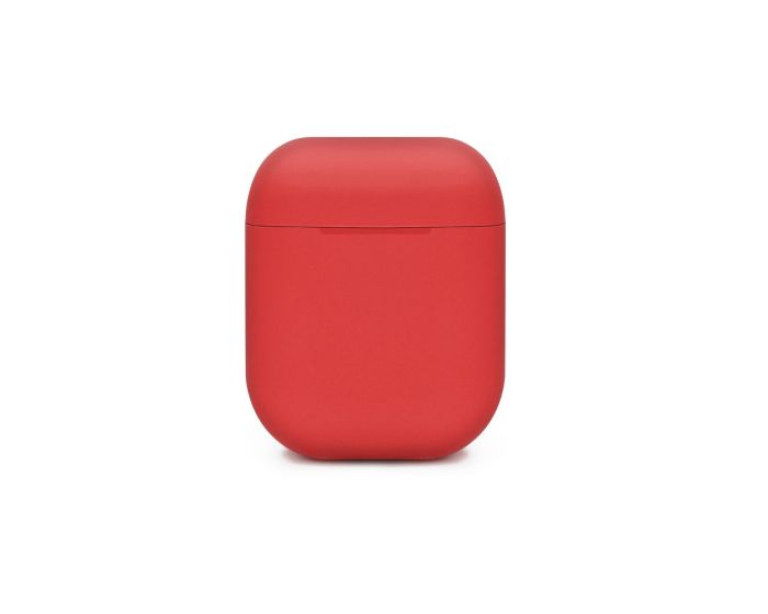 Silicone Airpods Box Case Θήκη Σιλικόνης για Airpods - Red