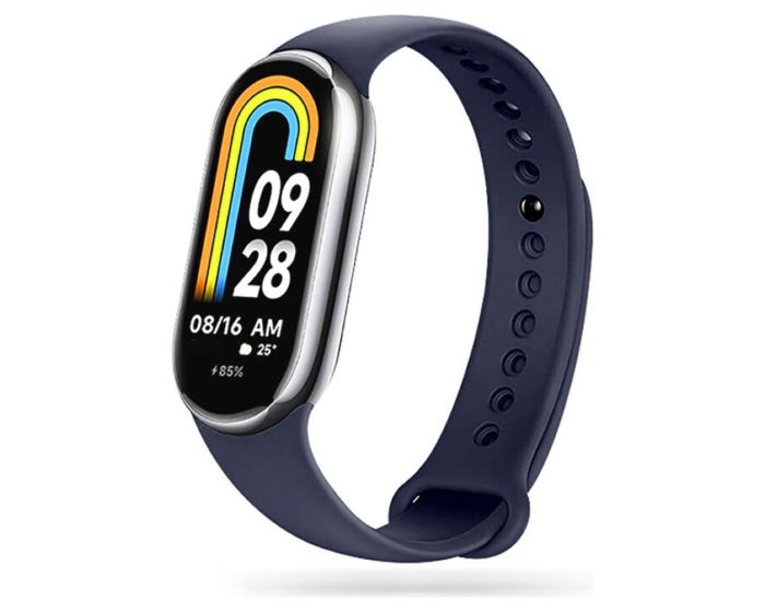 Silicone Wristband Strap Navy Blue - Λουράκι Σιλικόνης για Xiaomi Smart Band 8 / 9 / NFC
