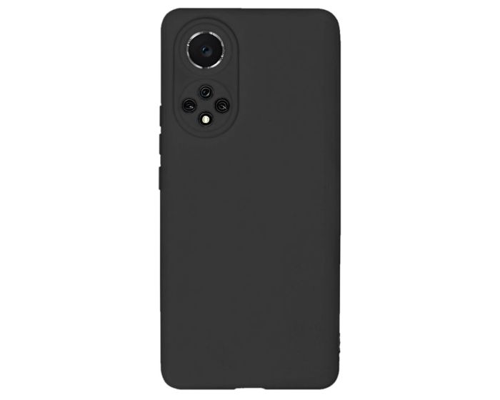 Θήκη Σιλικόνης Slim Fit Liquid Silicone Case Black (Huawei Nova 9 / Honor 50)