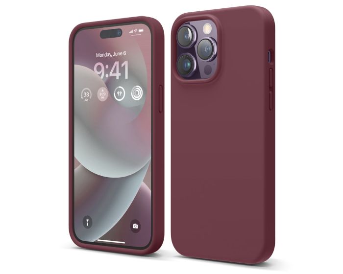 Elago Soft Silicone Case (ES14SC67PRO-BGD) Θήκη Σιλικόνης Burgundy (iPhone 14 Pro Max)