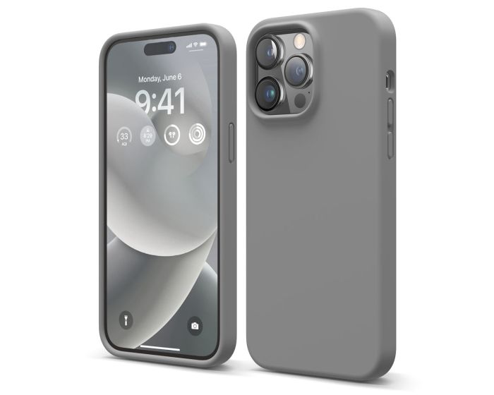 Elago Soft Silicone Case (ES14SC67PRO-DGY) Θήκη Σιλικόνης Dark Grey (iPhone 14 Pro Max)