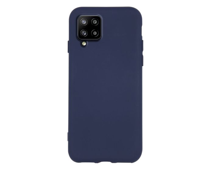 Θήκη Σιλικόνης Slim Fit Liquid Silicone Case Navy Blue (Samsung Galaxy A42 5G)