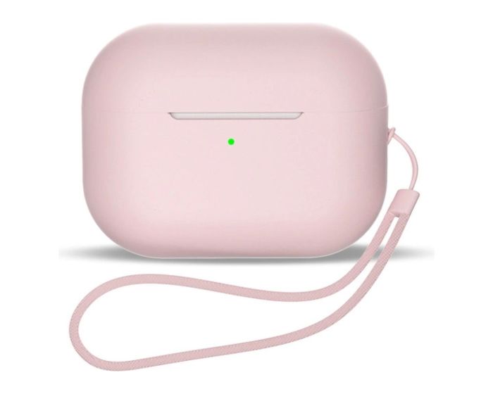 Soft Strap Silicone Apple AirPods 3 Case Θήκη Σιλικόνης για Apple AirPods 3 - Pink