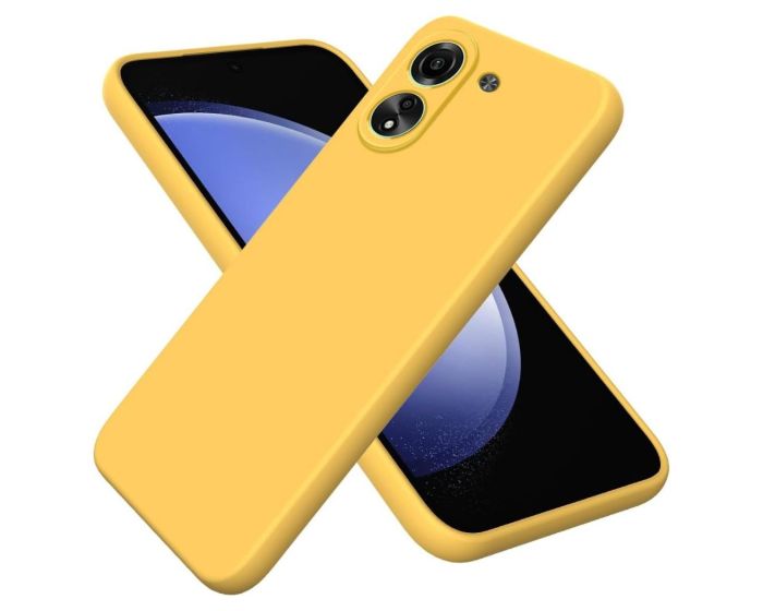 Silicone Lite Soft Touch Case Θήκη Σιλικόνης Yellow (Xiaomi Redmi 13C / Poco C65)