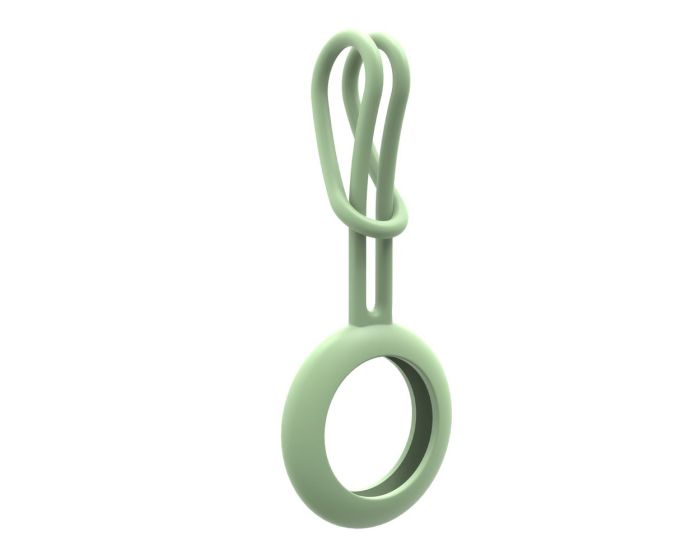 Silicone Flexible Apple AirTag Loop Case Θήκη Σιλικόνης - Green