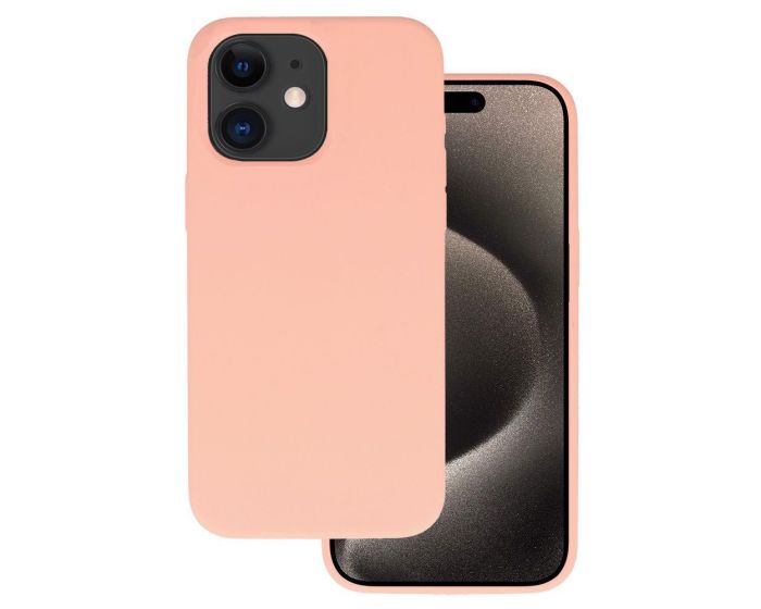 Silicone Lite Soft Touch Case Θήκη Σιλικόνης Peach (iPhone 11)