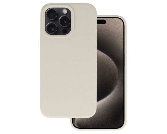 Silicone Lite Soft Touch Case Θήκη Σιλικόνης Titanium (iPhone 14 Pro) - MT84151