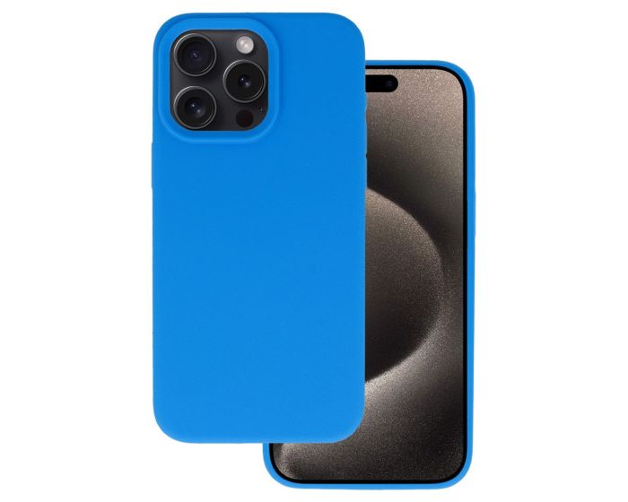 Silicone Lite Soft Touch Case Θήκη Σιλικόνης Blue (iPhone 16 Pro Max) - MT84157
