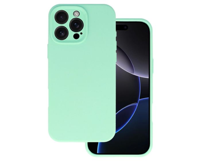 Silicone Lite Soft Touch Case Θήκη Σιλικόνης Mint (iPhone 16 Pro Max) - MT84158