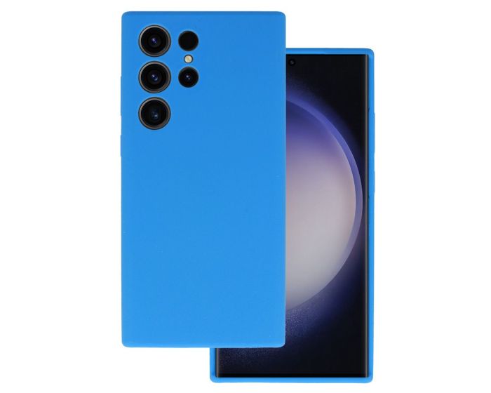 Silicone Lite Soft Touch Case Θήκη Σιλικόνης Blue (Samsung Galaxy S22 Ultra 5G)