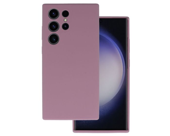 Silicone Lite Soft Touch Case Θήκη Σιλικόνης Heather (Samsung Galaxy S22 Ultra 5G)
