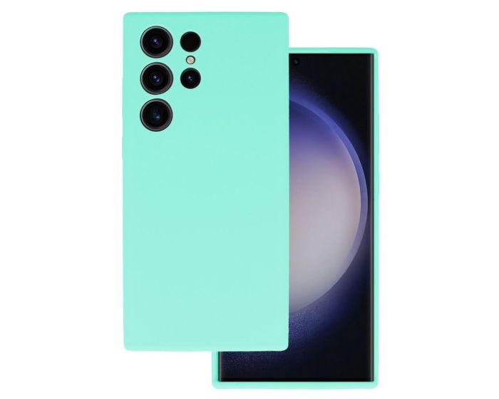 Silicone Lite Soft Touch Case Θήκη Σιλικόνης Mint (Samsung Galaxy S22 Ultra 5G)