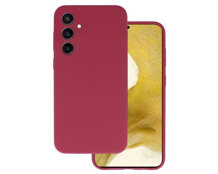 Silicone Lite Soft Touch Case Θήκη Σιλικόνης Burgundy (Samsung Galaxy S23 FE)