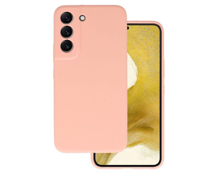 Silicone Lite Soft Touch Case Θήκη Σιλικόνης Peach (Samsung Galaxy S23 FE)