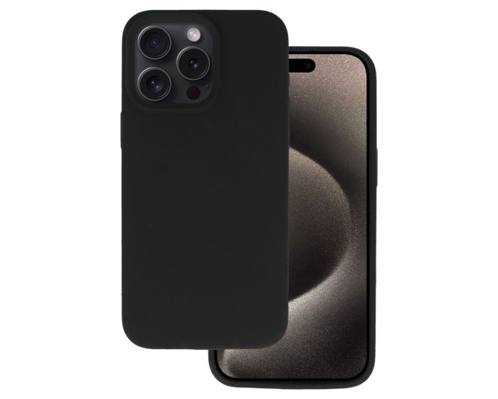 Silicone Lite Soft Touch Case Θήκη Σιλικόνης Black (Samsung Galaxy S24 FE) - MT84118