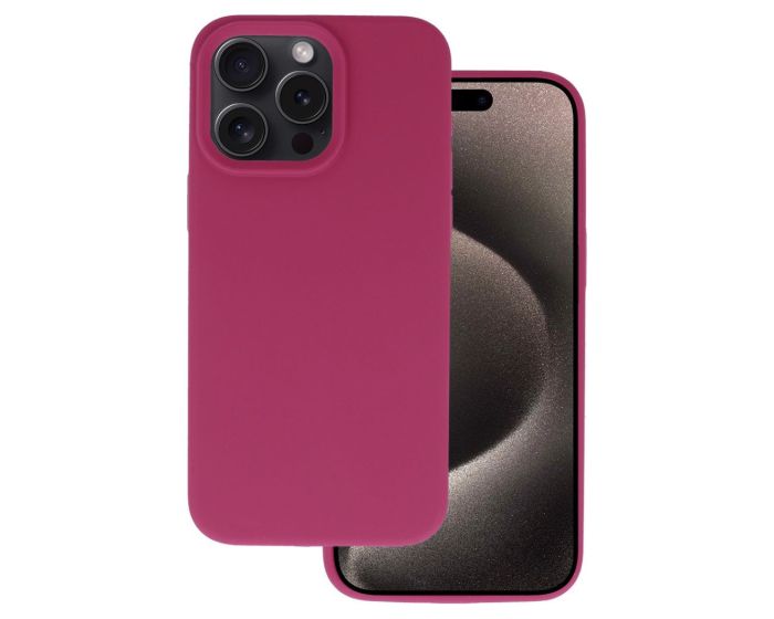 Silicone Lite Soft Touch Case Θήκη Σιλικόνης Raspberry (Samsung Galaxy S24) - MT84121