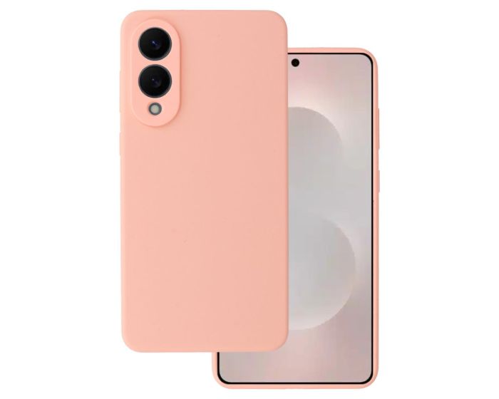 Silicone Lite Soft Touch Case Θήκη Σιλικόνης Peach (Samsung Galaxy S25 Edge) - MT84125