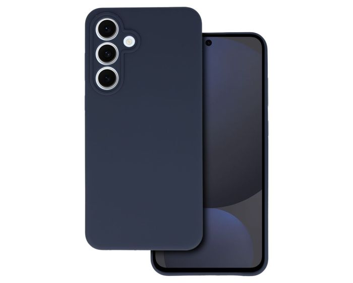 Silicone Lite Soft Touch Case Θήκη Σιλικόνης Navy (Samsung Galaxy S25 FE) - MT84127