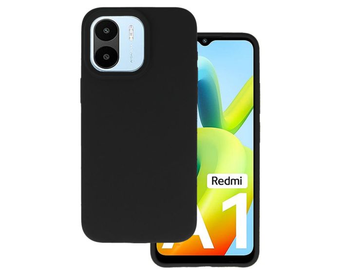 Silicone Lite Soft Touch Case Θήκη Σιλικόνης Black (Xiaomi Redmi A1 / Redmi A2)