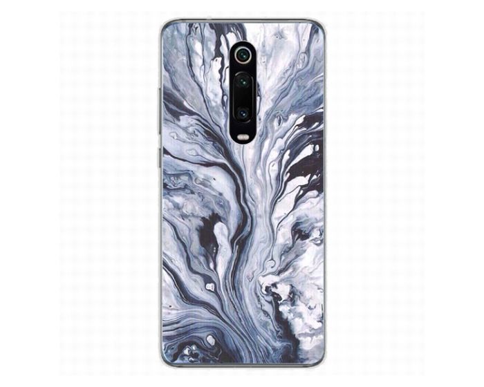Silicone Marble Case No2 Θήκη Σιλικόνης Blue / White (Xiaomi Mi 9T / K20 Pro)