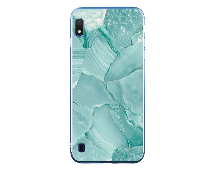 Silicone Marble Case No3 Θήκη Σιλικόνης Green (Samsung Galaxy A10)