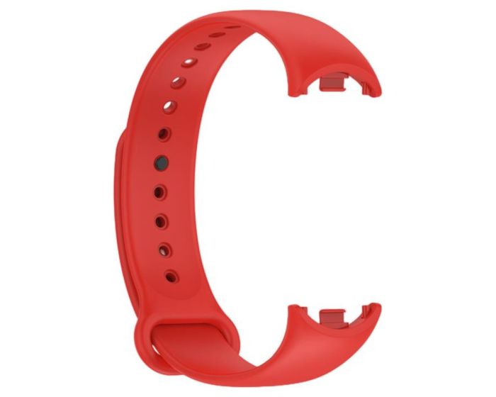 Silicone Mi Strap Red - Λουράκι Σιλικόνης για Xiaomi Smart Band 8 / 9 / 10 - MT83036