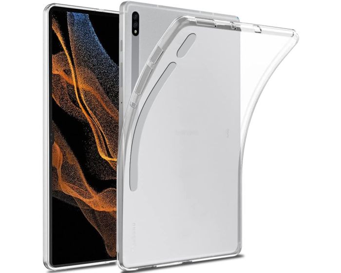 Slim Case Back Cover Διάφανη Θήκη Σιλικόνης Transparent (Samsung Galaxy Tab S8 Ultra 14.6)
