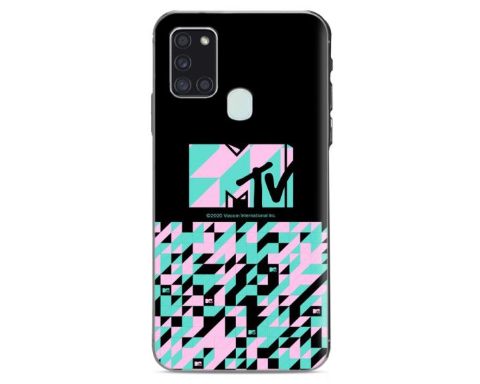 OEM Slim Fit Back Case MTV Θήκη Σιλικόνης Black (Samsung Galaxy A21s)