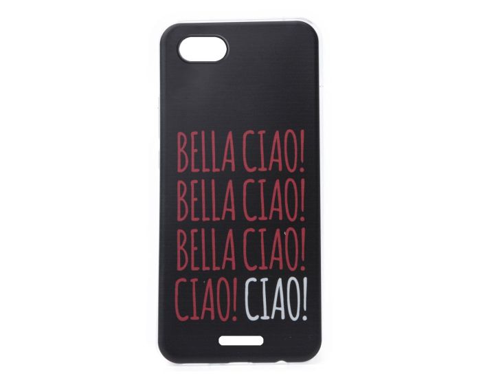 Slim Fit Gel Case La Casa De Papel Θήκη Σιλικόνης Bella Ciao Black (Xiaomi Redmi 6A)