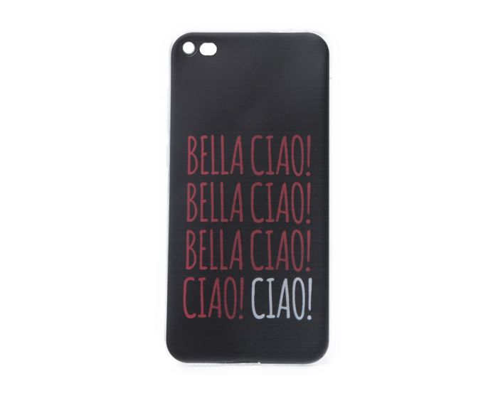 Slim Fit Gel Case La Casa De Papel Θήκη Σιλικόνης Bella Ciao Black (iPhone 6 Plus / 6s Plus)