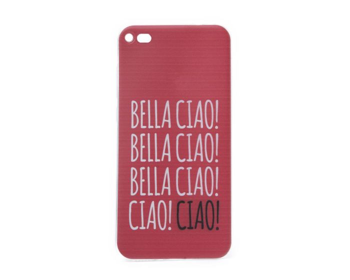 Slim Fit Gel Case La Casa De Papel Θήκη Σιλικόνης Bella Ciao Red (iPhone 6 Plus / 6s Plus)
